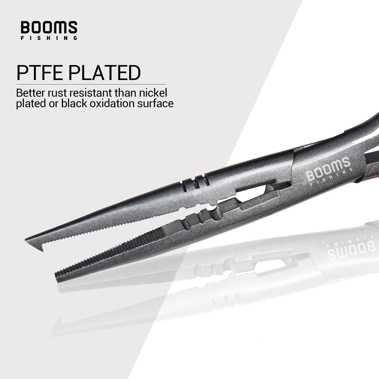 Booms Fishing F03 Fisherman's Pliers 23cm Long Nose Hook Remover
