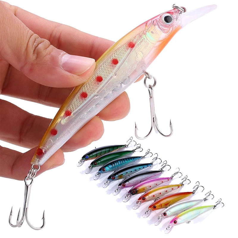 Laser Minnow Fishing Lure 11CM/13.5G