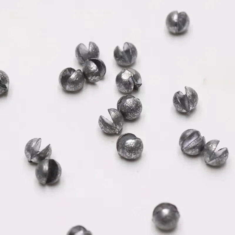 50pcs High Quality Lead Fishing Sunken Gear with Convenient Storage Box