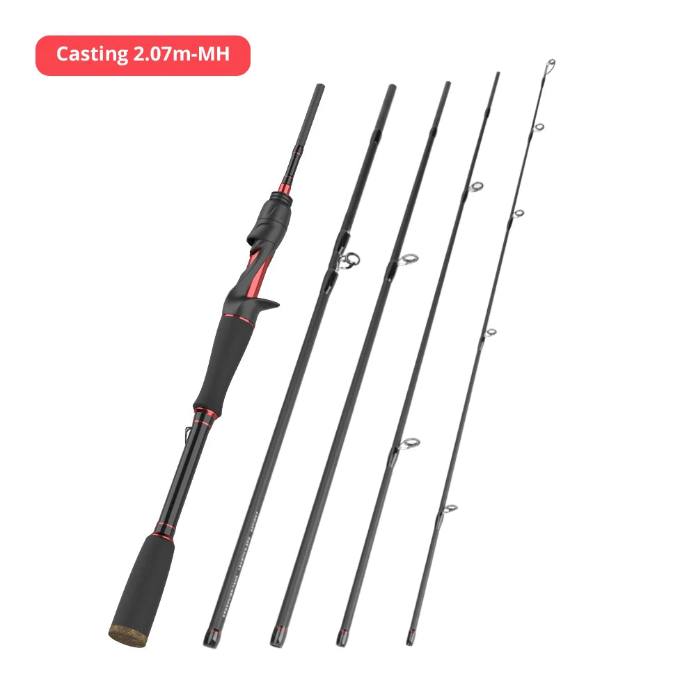 KastKing Brutus Carbon Spinning Casting Fishing Rod