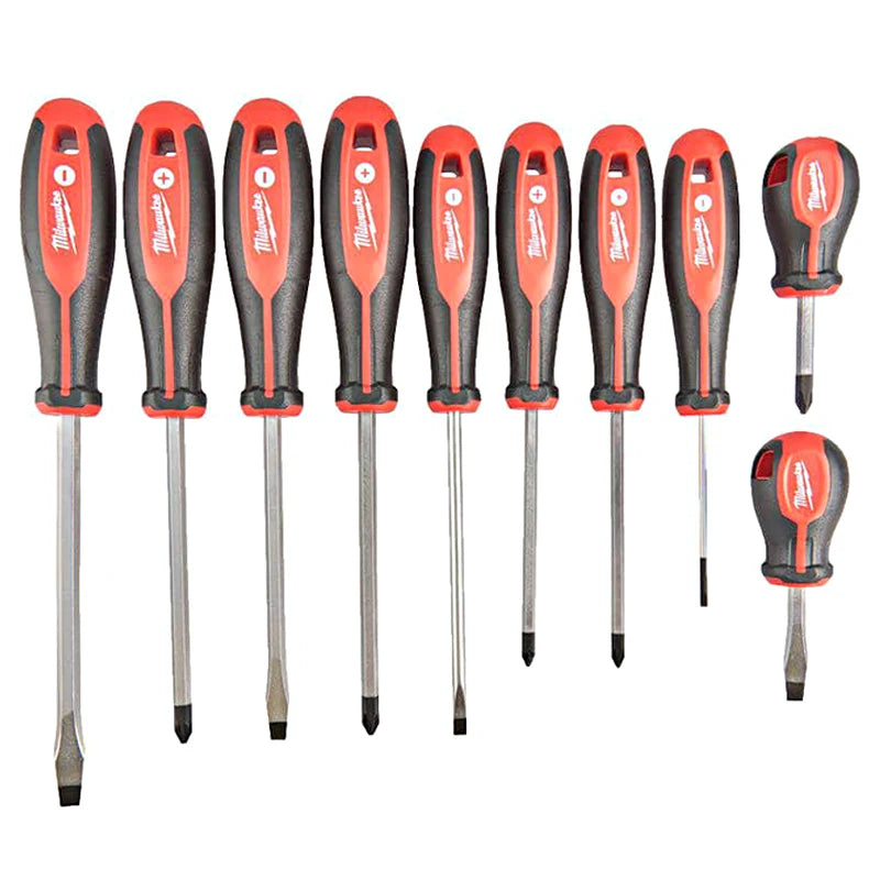 Milwaukee 10 Piece Tri-Lobe Screwdriver Set