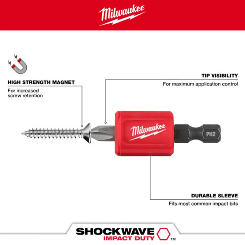 Milwaukee Magnetic PH2 Drill impact Original Bits