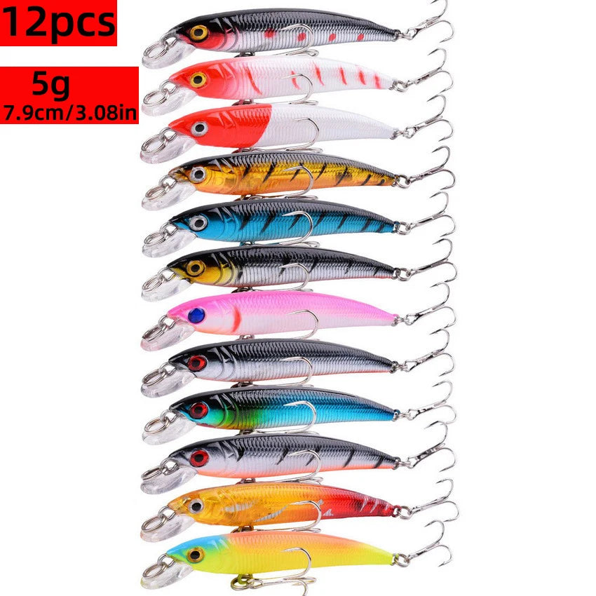 56/28/12/10/4pcs Fishing Lures Kit