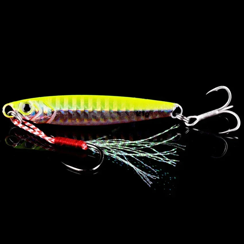 5pcs Metal Jig Fishing Lure Weights 10g-40g