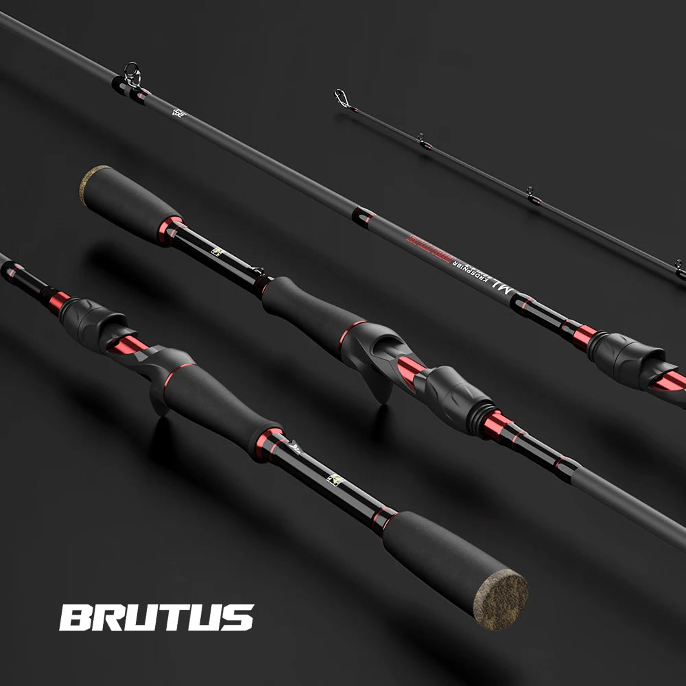 KastKing Brutus Carbon Spinning Casting Fishing Rod