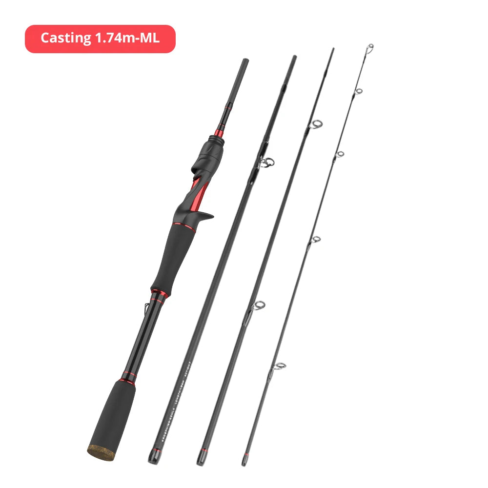 KastKing Brutus Carbon Spinning Casting Fishing Rod