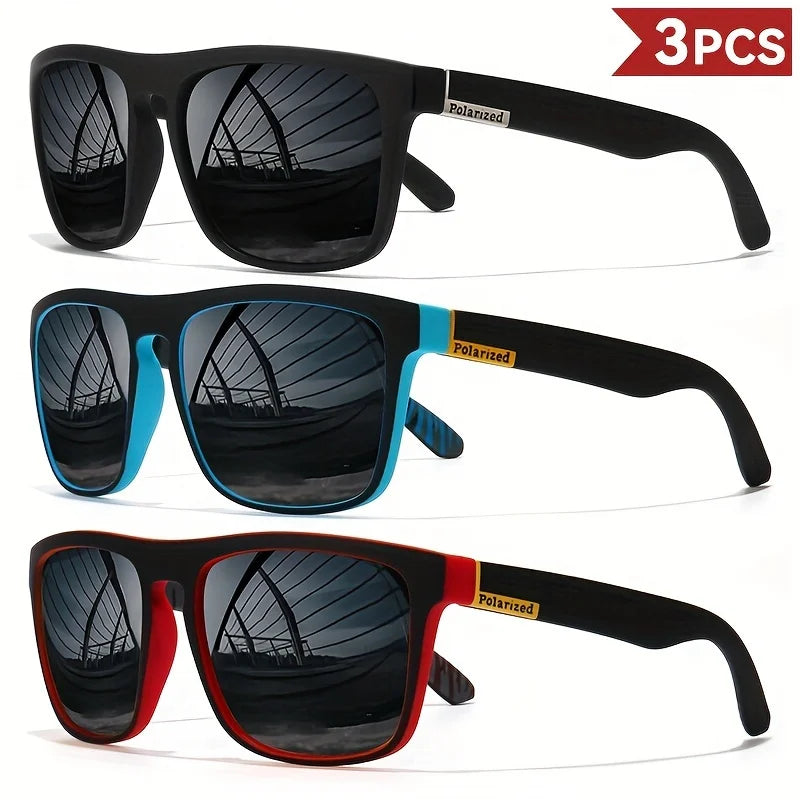 Vintage Square Polarized Sunglasses UV400