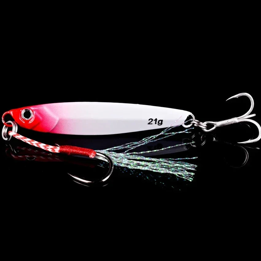 5pcs Metal Jig Fishing Lure Weights 10g-40g
