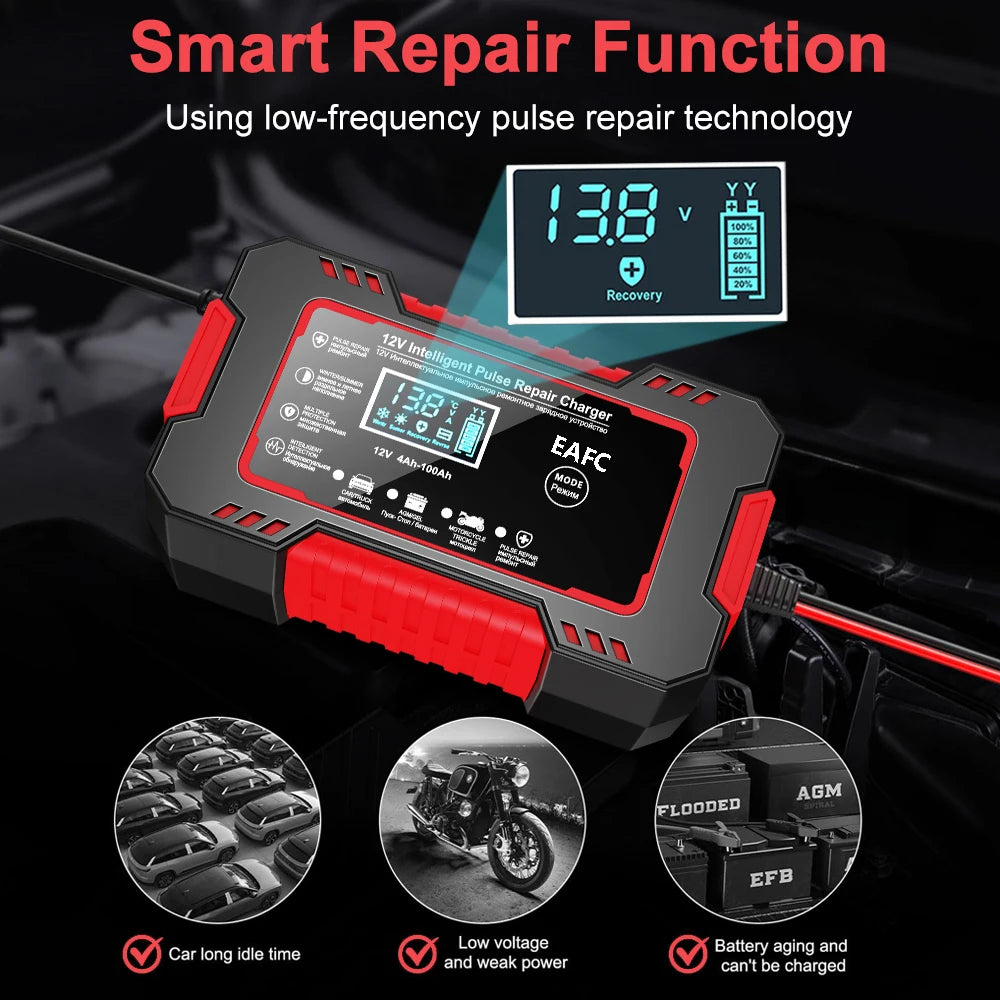 Car Battery Charger 12V 6A