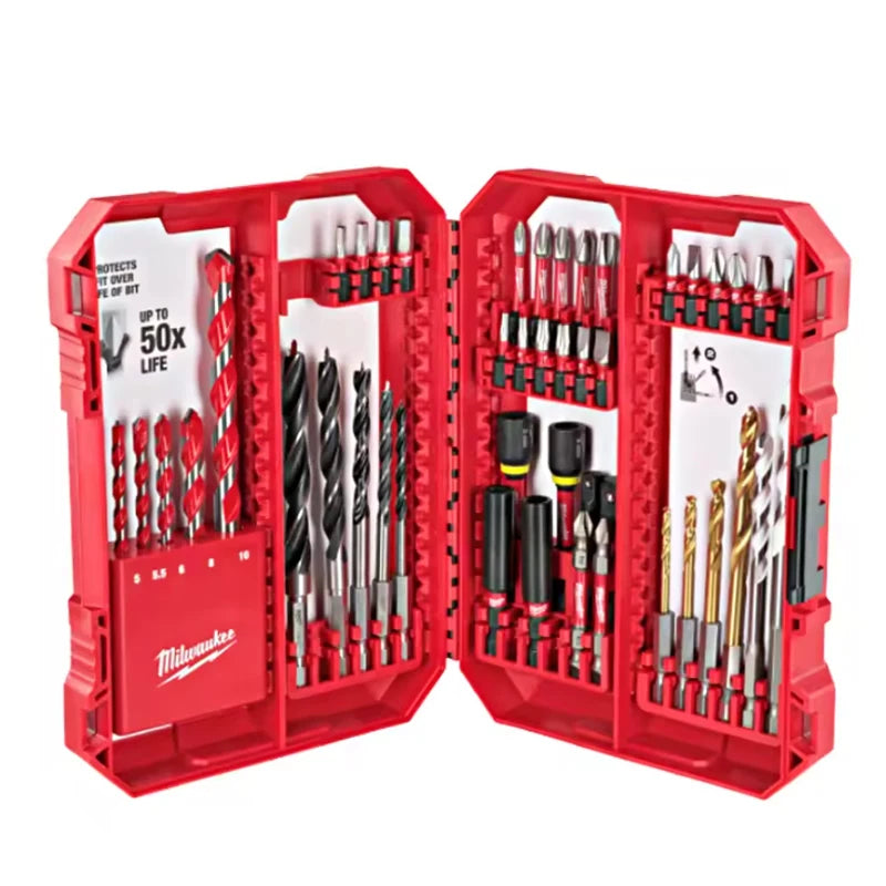 Milwaukee SHOCKWAVE Impact Duty Drill & Drive Bit Set 46PC