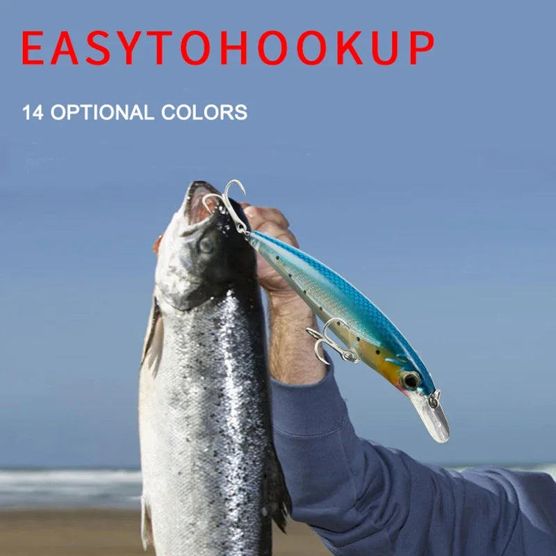 14G 11CM Fishing Lure With Tungsten Ball System Minnow