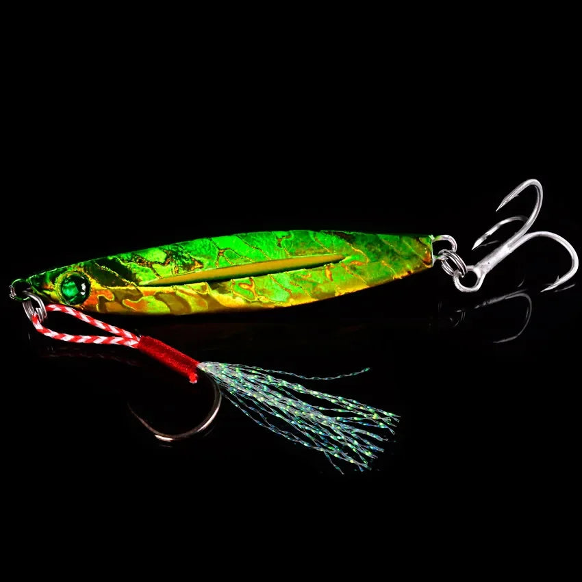 5pcs Metal Jig Fishing Lure Weights 10g-40g