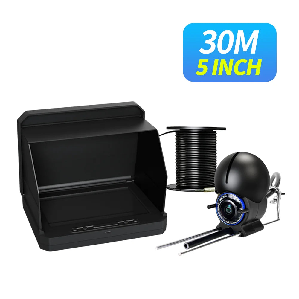 120° Fishing Camera With Night Vision 1080P 4.3 Inch LCD