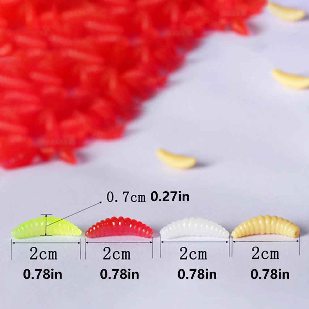 50pcs Lua Soft Bait