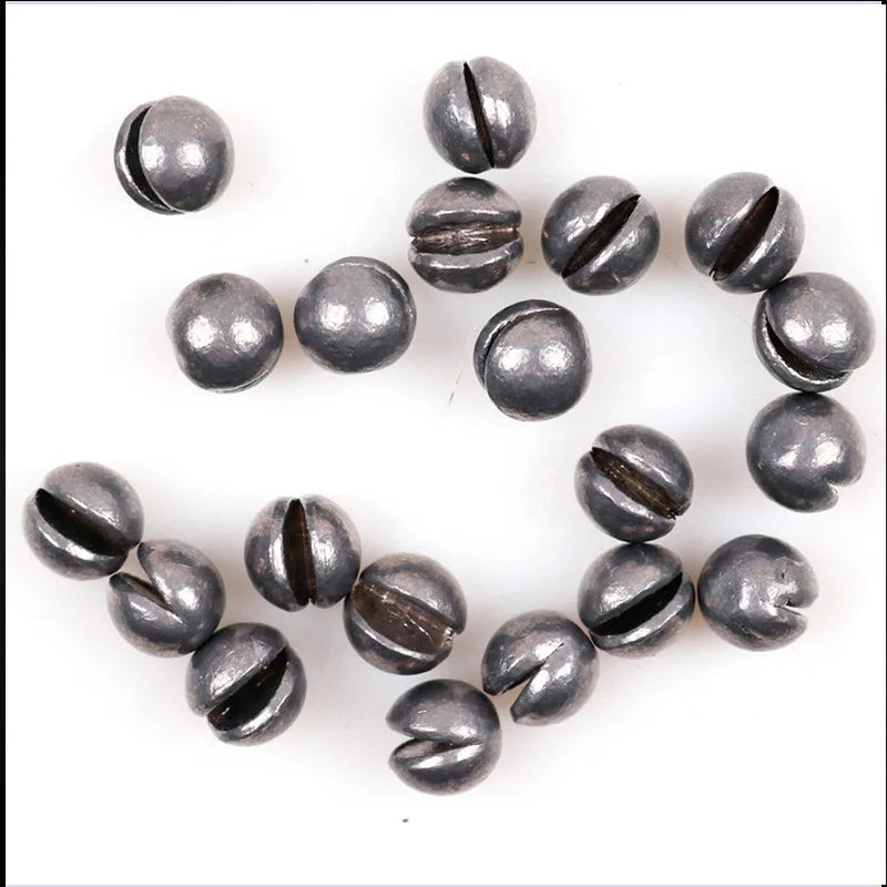 50pcs High Quality Lead Fishing Sunken Gear with Convenient Storage Box