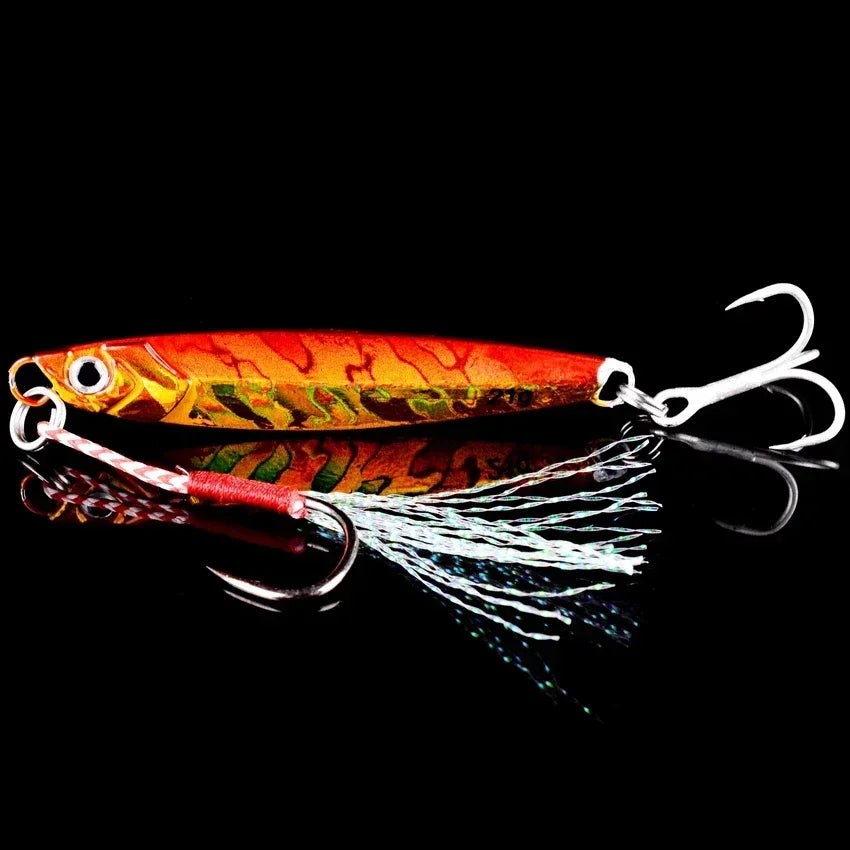 5pcs Metal Jig Fishing Lure Weights 10g-40g