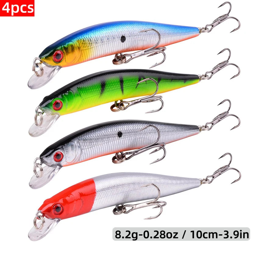 56/28/12/10/4pcs Fishing Lures Kit