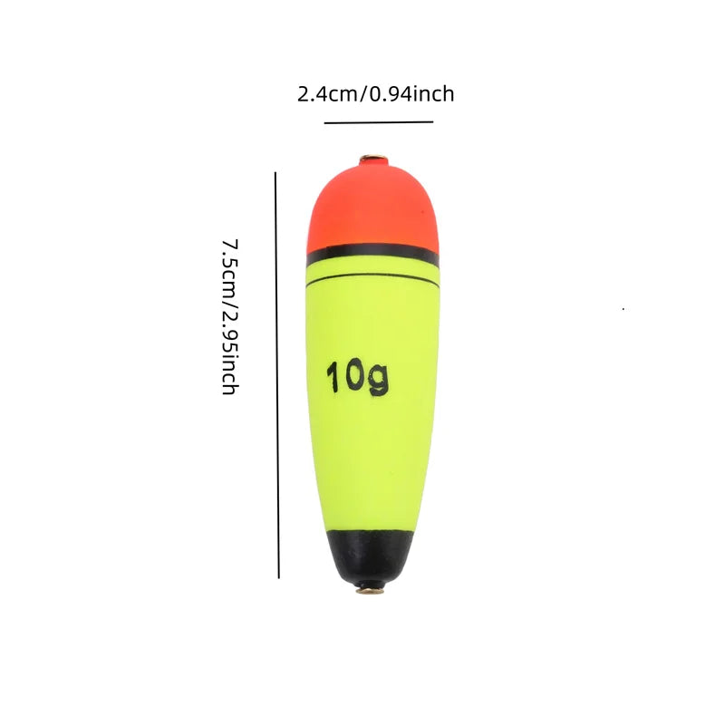 4pcs 10g-120g Foam Fishing Float