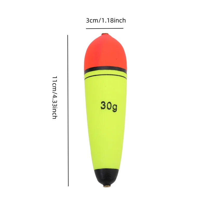 4pcs 10g-120g Foam Fishing Float
