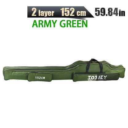 PROXPEHigh Quality Multi-purpose Oxford Cloth foldable Fishing Rod Bag