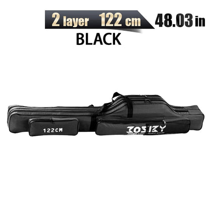 PROXPEHigh Quality Multi-purpose Oxford Cloth foldable Fishing Rod Bag