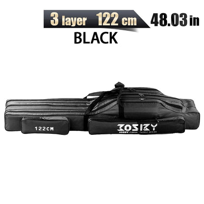 PROXPEHigh Quality Multi-purpose Oxford Cloth foldable Fishing Rod Bag