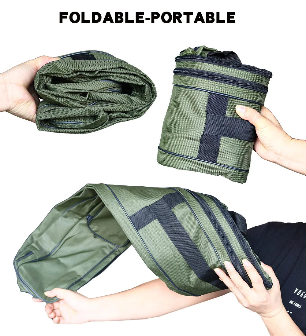 PROXPEHigh Quality Multi-purpose Oxford Cloth foldable Fishing Rod Bag