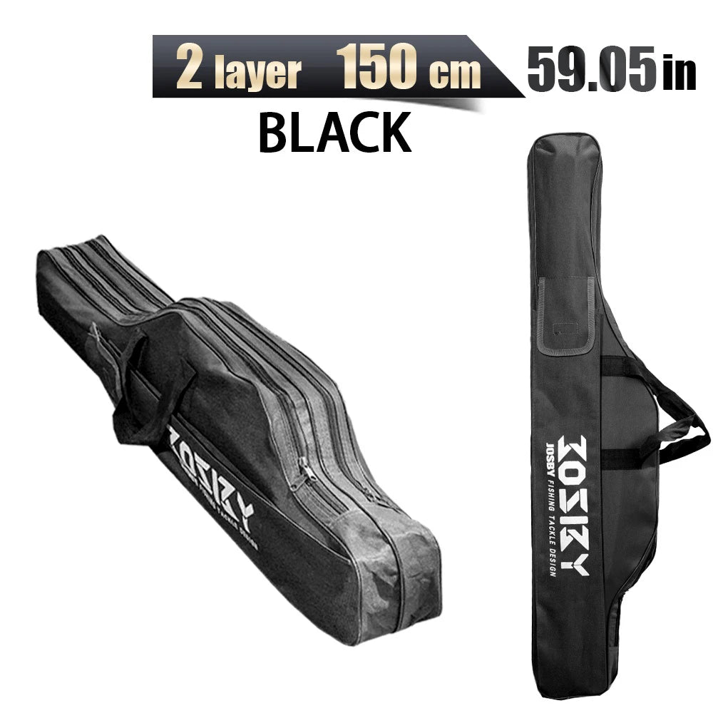 PROXPEHigh Quality Multi-purpose Oxford Cloth foldable Fishing Rod Bag
