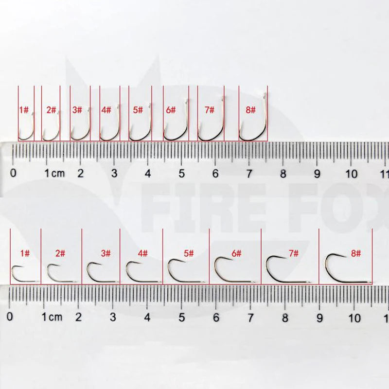 50pcs/bag  Circle Carp Handle F