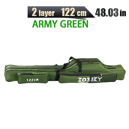 PROXPEHigh Quality Multi-purpose Oxford Cloth foldable Fishing Rod Bag
