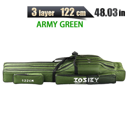 PROXPEHigh Quality Multi-purpose Oxford Cloth foldable Fishing Rod Bag