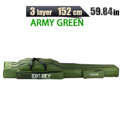 PROXPEHigh Quality Multi-purpose Oxford Cloth foldable Fishing Rod Bag