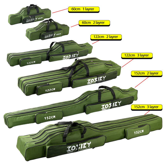 PROXPEHigh Quality Multi-purpose Oxford Cloth foldable Fishing Rod Bag