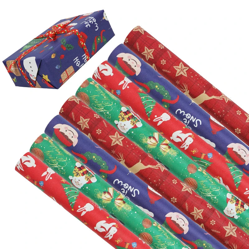 5m roll Christmas Wrapping Paper