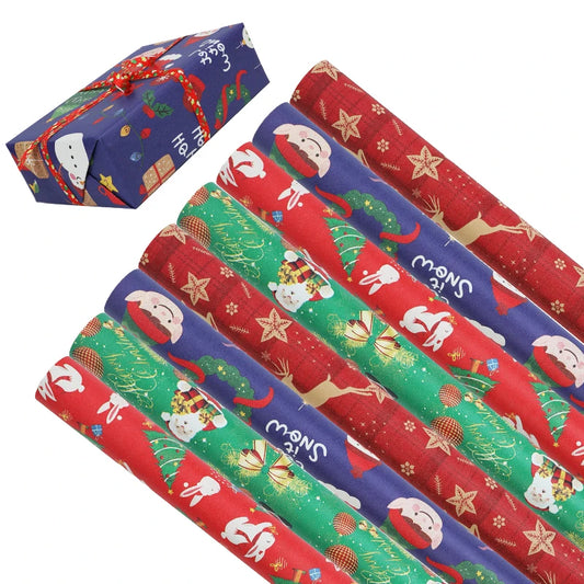 5m roll Christmas Wrapping Paper