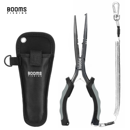 Booms Fishing F03 Fisherman's Pliers 23cm Long Nose Hook Remover