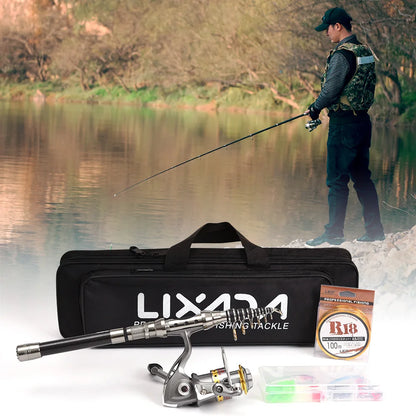 Lixada Fishing Rod and Reel Full Kit