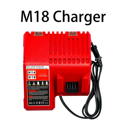 New Milwaukee M18 battery / charger 18V 12800mah