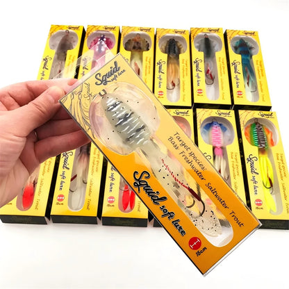 ZUKIBO Soft Squid Bait