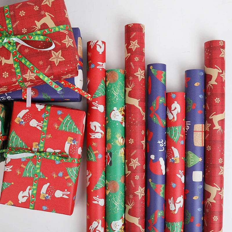 5m roll Christmas Wrapping Paper