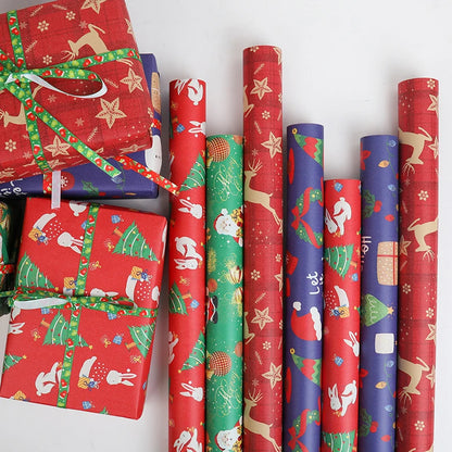 5m roll Christmas Wrapping Paper