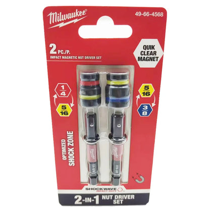 Milwaukee  2-In-1 Magnetic Nut Driver Set