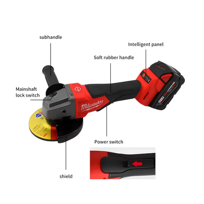 Milwaukee 125mm/100mm Brushless Angle Grinder