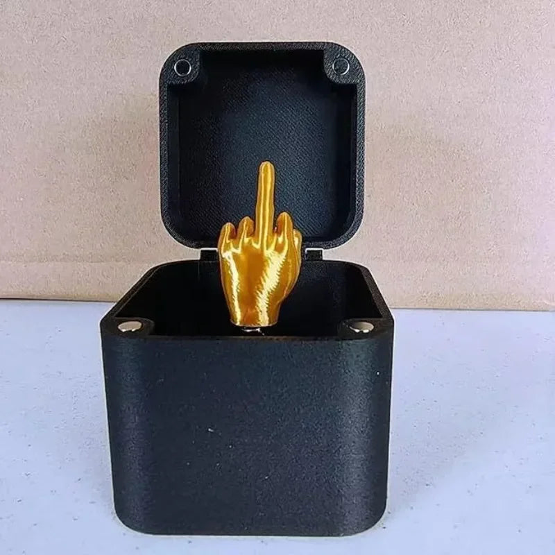 Out of the box pop-up Middle Finger Gift