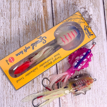 ZUKIBO Soft Squid Bait