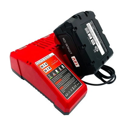 New Milwaukee M18 battery / charger 18V 12800mah
