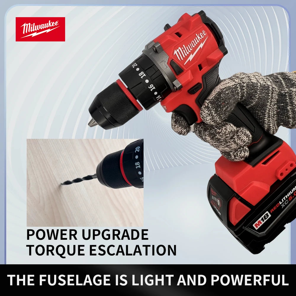 Milwaukee M18 Brushless Cordless Drill