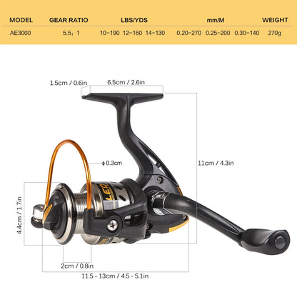 Telescopic Fishing Rod and Reel Combo Full Kit