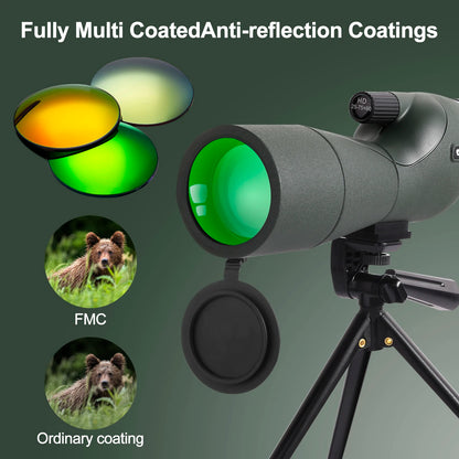 25-75x60 Telescope With Tripod