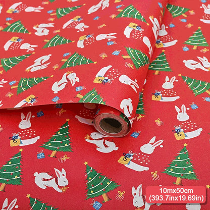 10m roll craft Christmas Wrapping Paper
